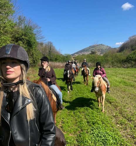 2-hour horseback ride in Palestrina