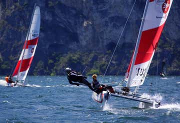Catamaran Fun Sailing Tour on Lake Garda - 2 hours with instructor