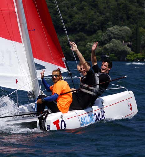 Catamaran Fun Sailing Tour on Lake Garda - 2 hours with instructor