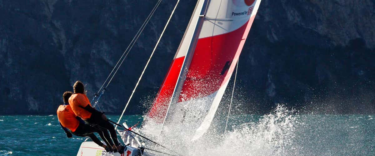 Catamaran Fun Sailing Tour on Lake Garda - 2 hours with instructor