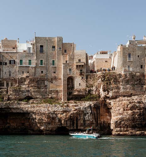 Boat trip to Polignano a Mare