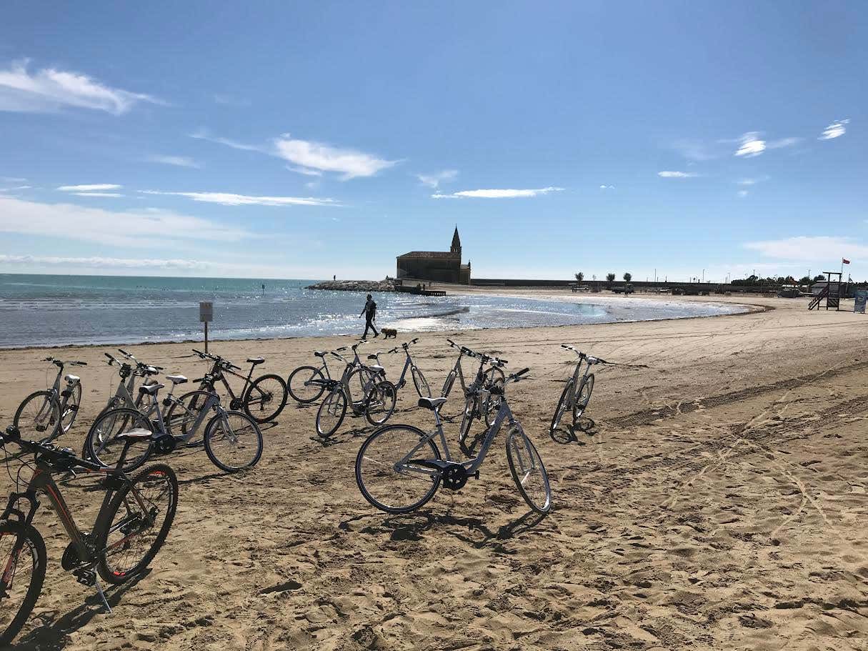 E-bike rental in Bibione in the province of Venice