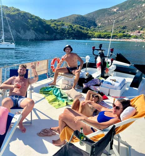 Fishing trip to the island of Elba