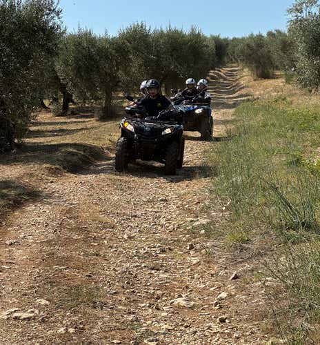Tour in quad tra asfalto e sterrato a Rocca Massima con aperitivo