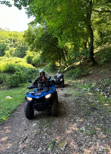 Tour in quad tra asfalto e sterrato a Rocca Massima con aperitivo