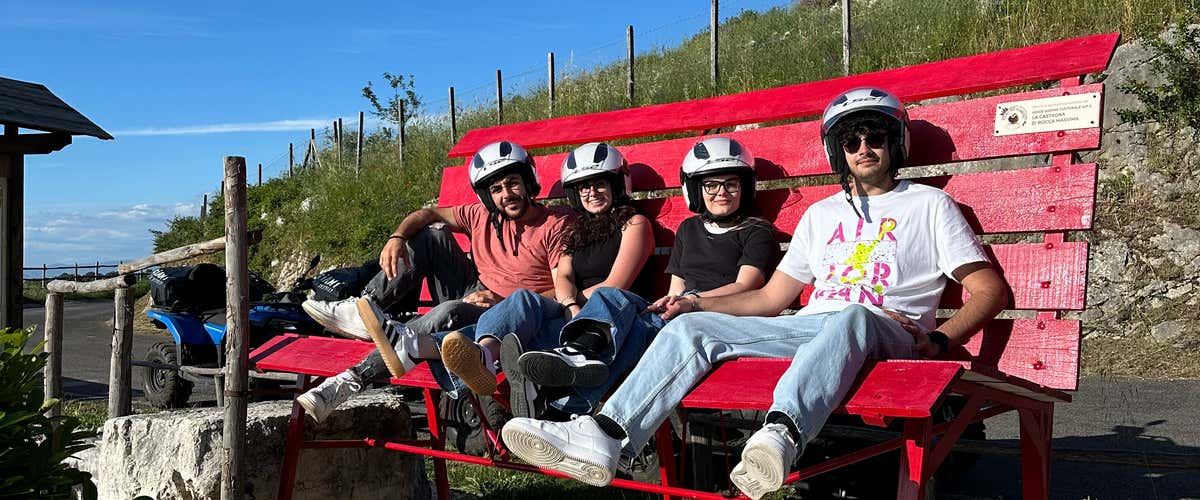 Tour in quad tra asfalto e sterrato a Rocca Massima con aperitivo