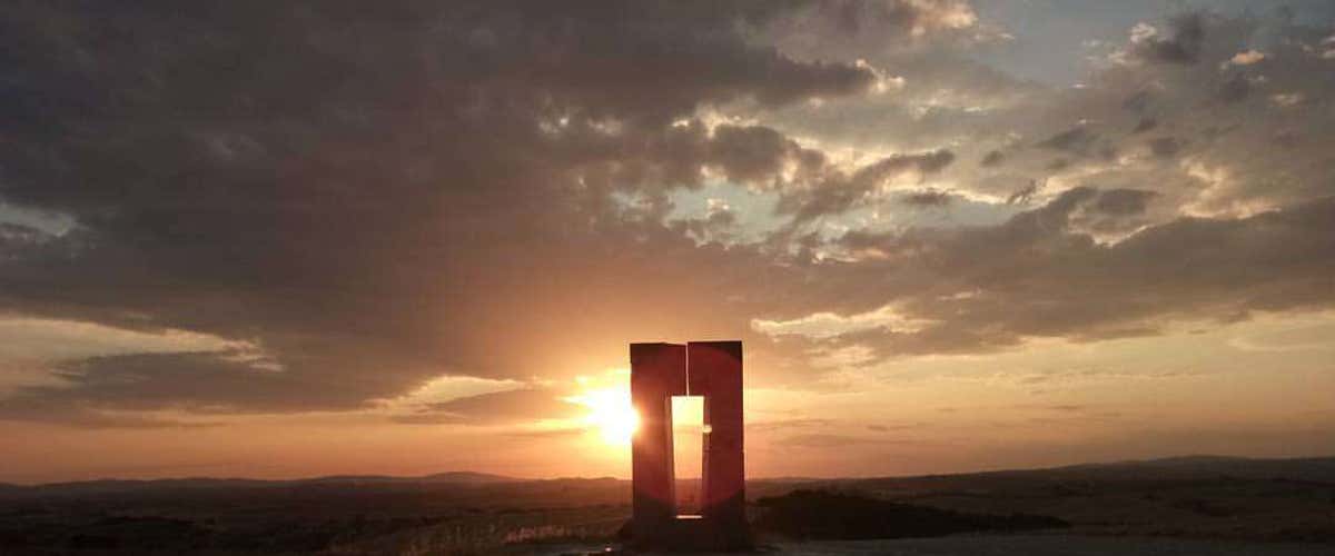 Quad tour at sunset in the Crete Senesi area