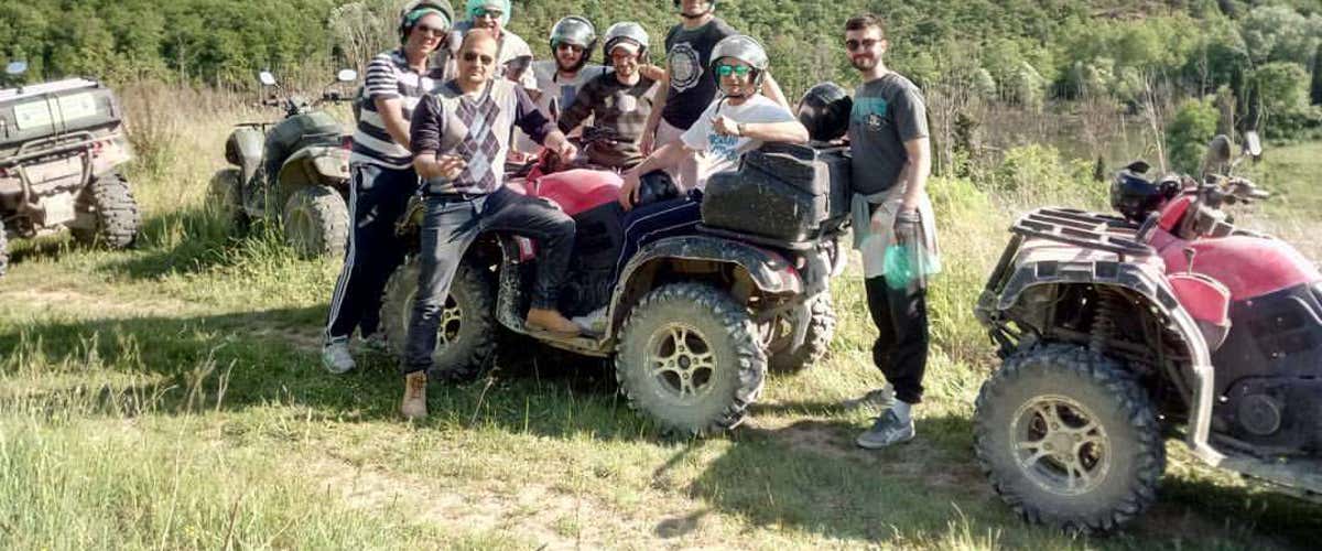 1-hour quad tour of the Crete Senesi area