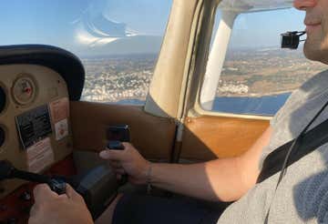 Pilota d'aereo per un giorno in provincia di Lecce