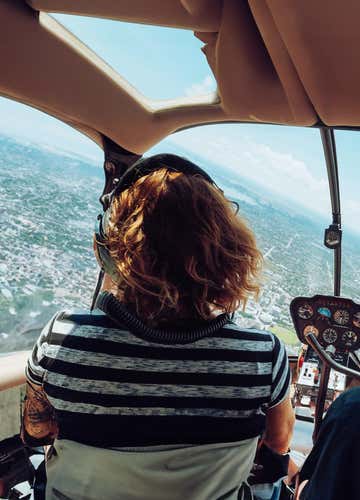 Helicopter pilot for a day in Brescia