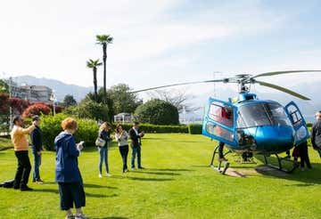 Volo in elicottero privato di 15 minuti sul Lago Maggiore