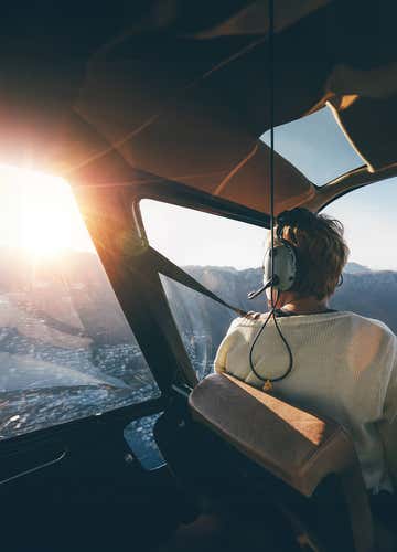 Volo in elicottero privato di 15 minuti sul Lago Maggiore
