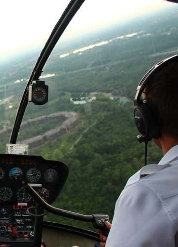 Helicopter pilot for a day in Rome