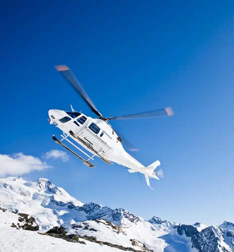 15-minute group helicopter tour over Adamello
