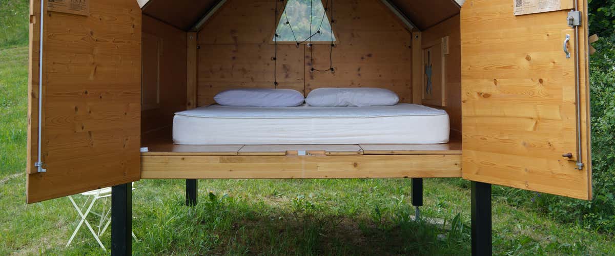 Notte in StarsBOX a Mombasiglio nelle colline del Cuneese