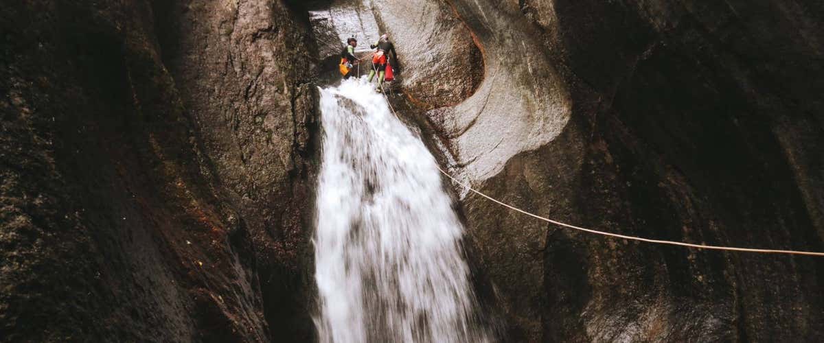 Canyoning Val Bianca in Piedmont