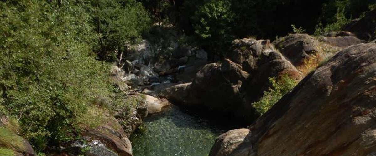 Canyoning Rio Lasino Inferiore in provincia di Verbania