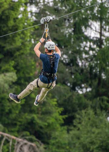 La Zipline più lunga d'Europa