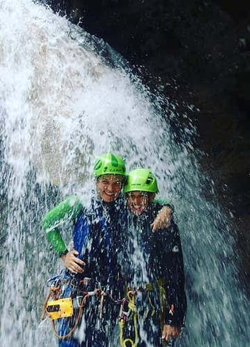 Canyoning per sportivi 