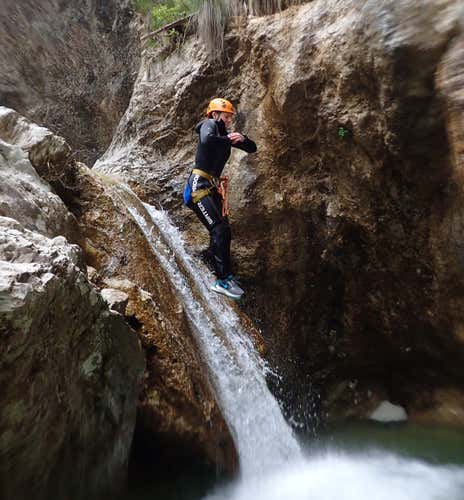 Canyoning per sportivi 