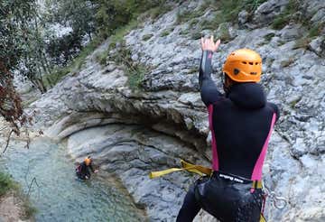 Canyoning per sportivi sul Lago di Garda - Torrente di 