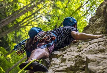 Advanced climbing course on Lake Garda