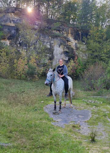 Horseback riding with aperitif in the woods in Ascoli Piceno