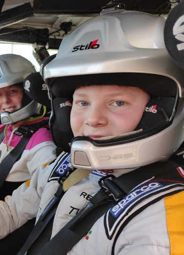 Guida rally al Castelletto Circuit