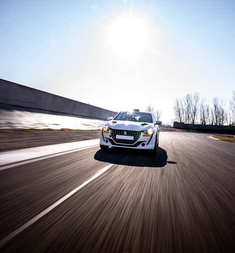 Guida rally al Castelletto Circuit