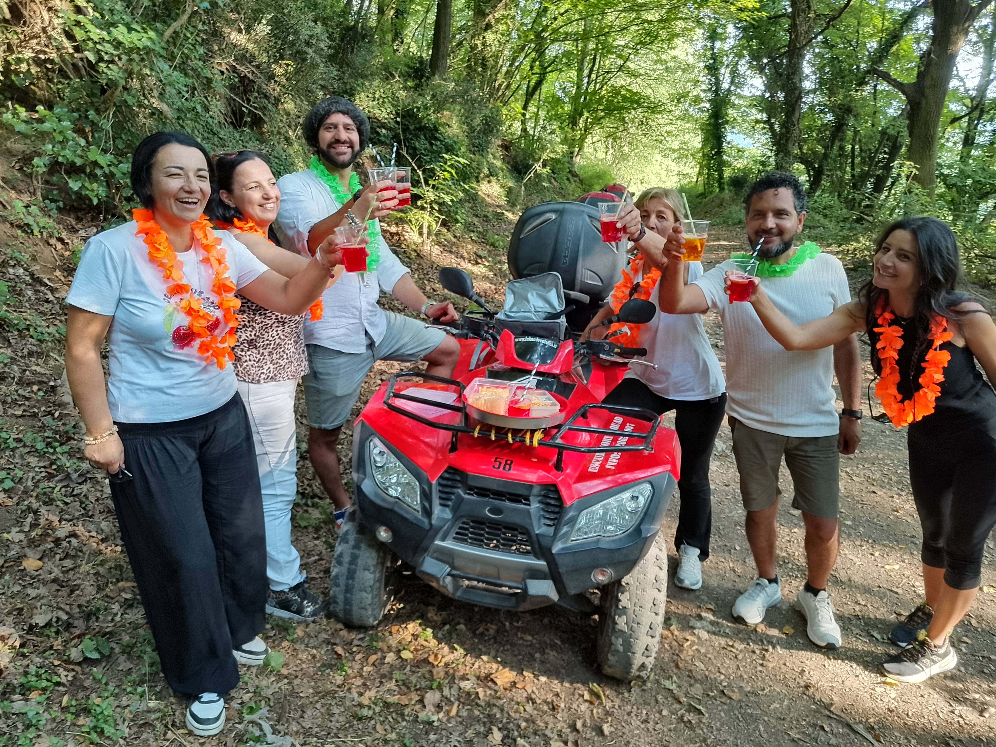 Tour in quad nel Parco di Bracciano con aperitivo