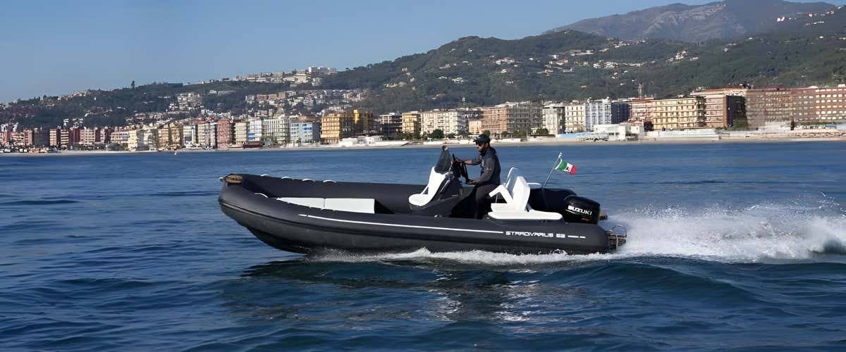 Noleggio gommone senza conducente a Castellammare del Golfo - 6,20 m, 40 CV