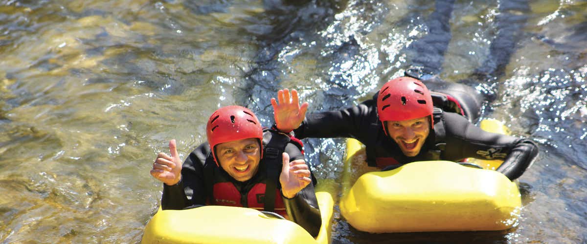 Hydrospeed sul fiume Brenta in provincia di Vicenza