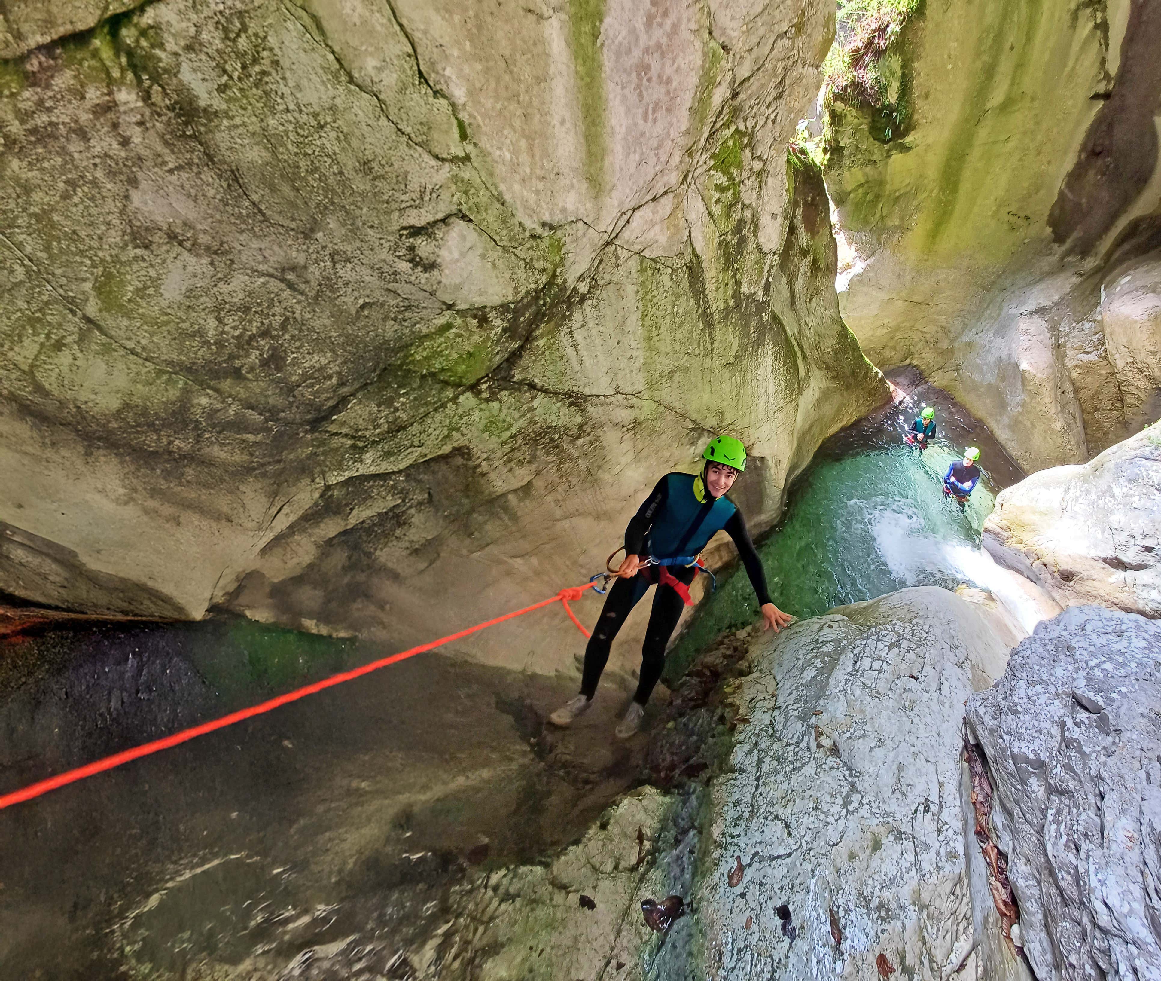 Canyoning nella Forra del Ciafurle a Claut