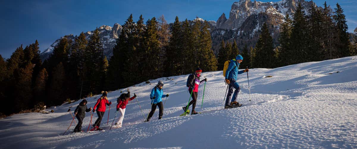 Snowshoeing in Madonna di Campiglio