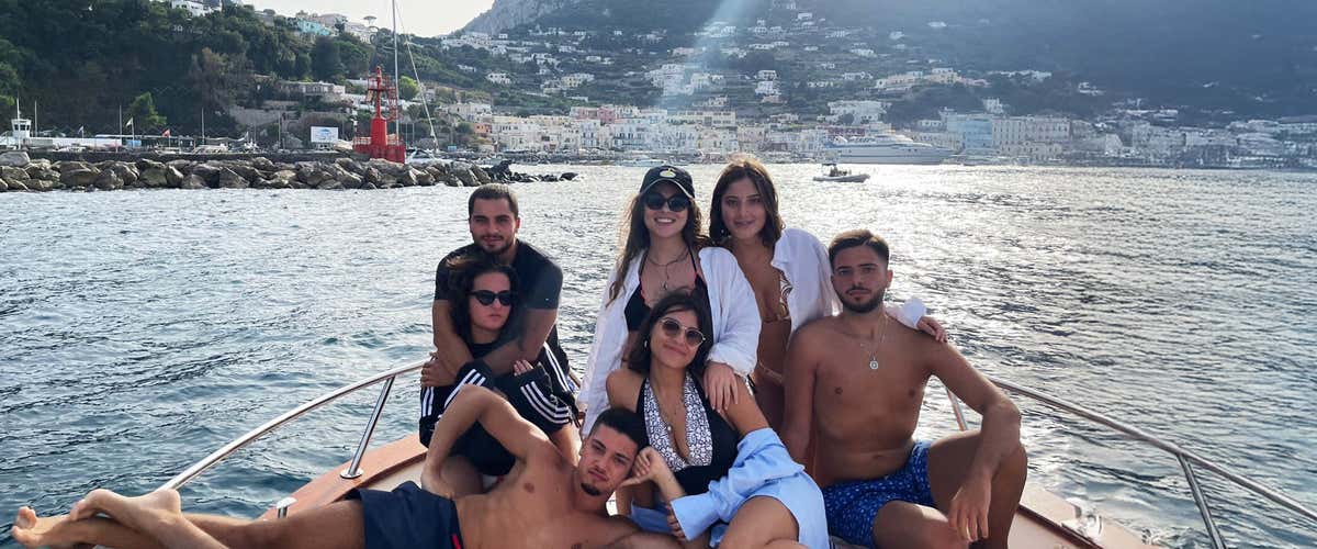 Escursione in barca da Amalfi con sosta a terra a Capri