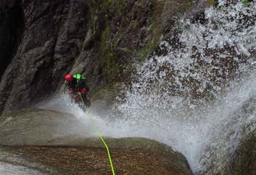 Canyoning a Mondelli Ossola in Piemonte