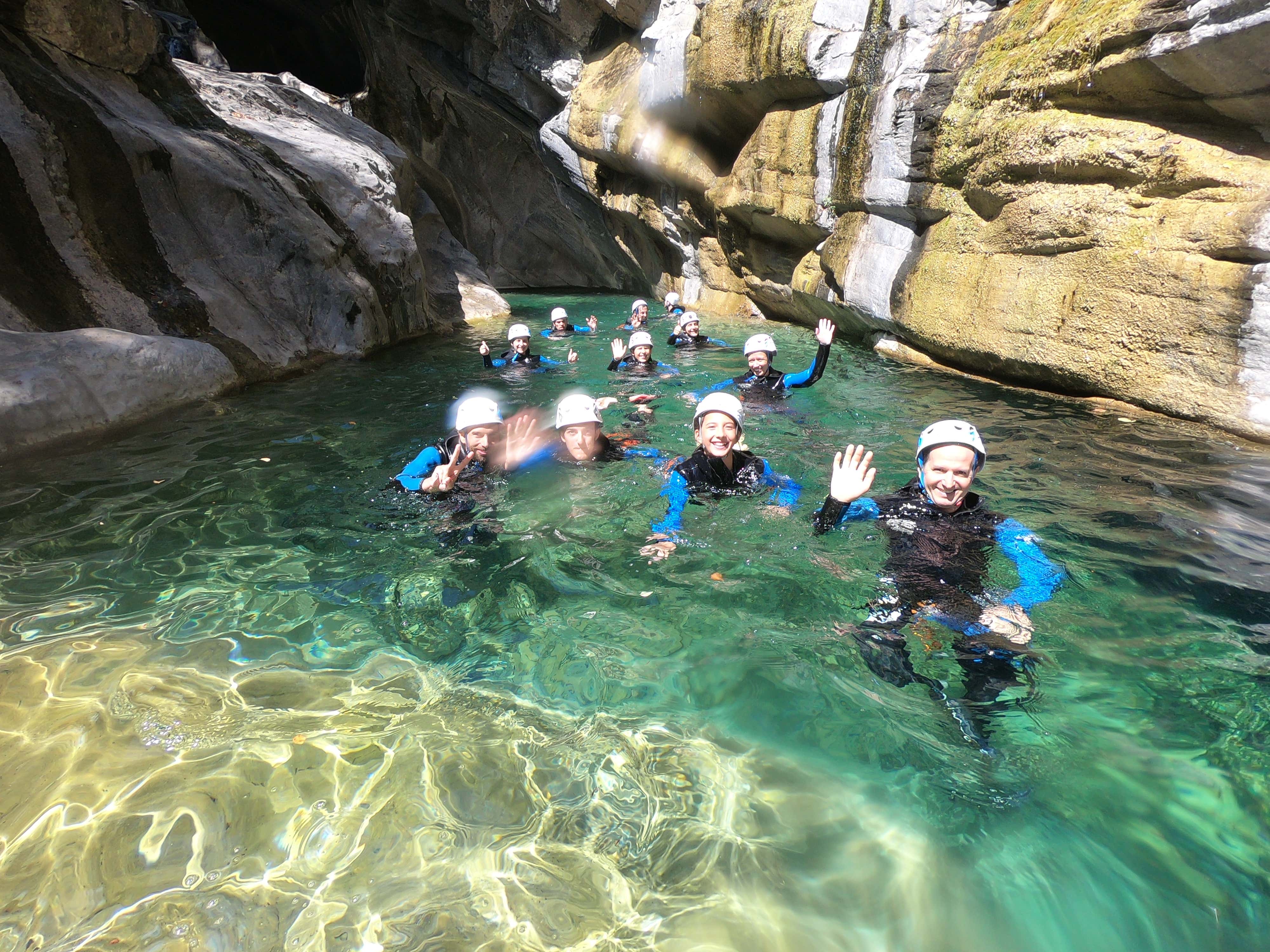 Canyoning nel Rio Grognardo e Torrente Argentina in provincia di Imperia