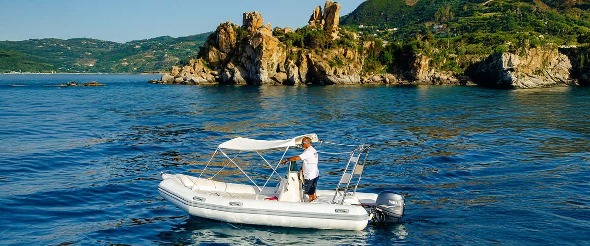 Noleggio gommone Zodiac a Cefalù - 5 m, 40 CV