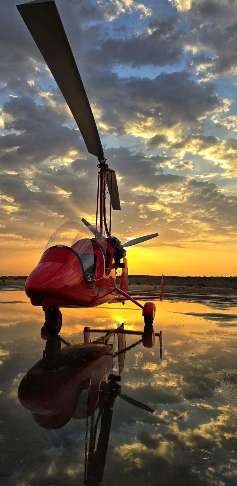 Battesimo del volo in autogiro in provincia di Bari