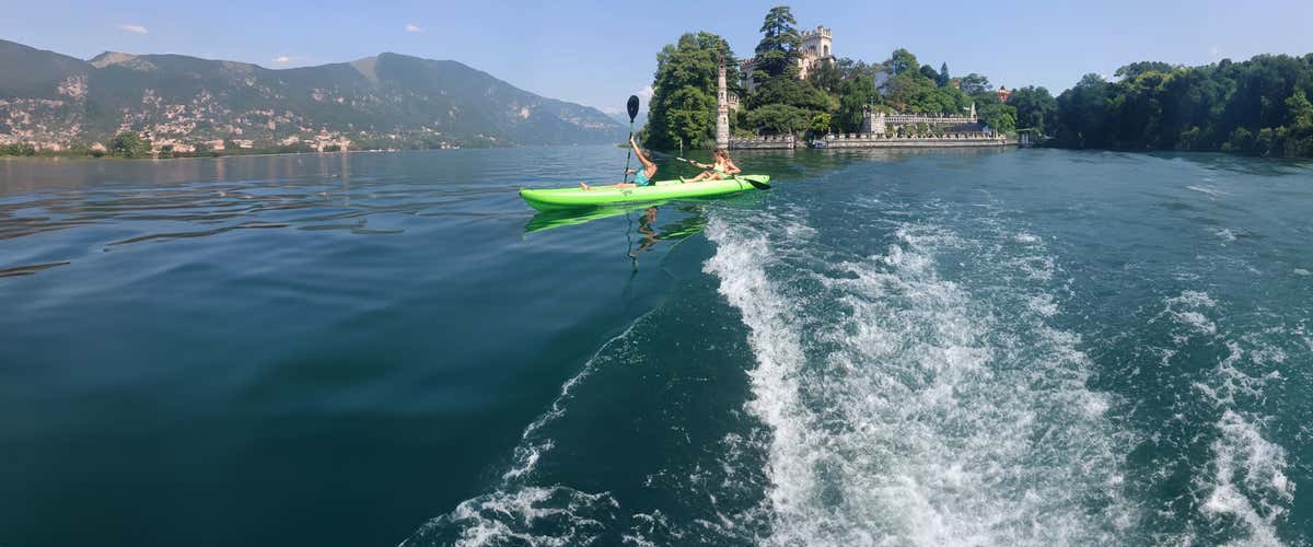 Tour in kayak sul Lago d'Iseo tra Isola di Loreto e Mont'Isola