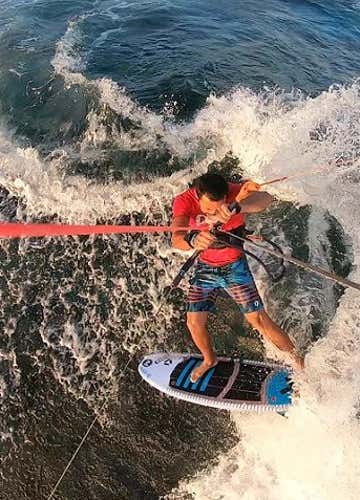 Lezione privata di perfezionamento tecnico sul Kitesurf ad Anzio