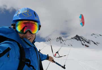 Corso base di Snowkite in Provincia di Torino