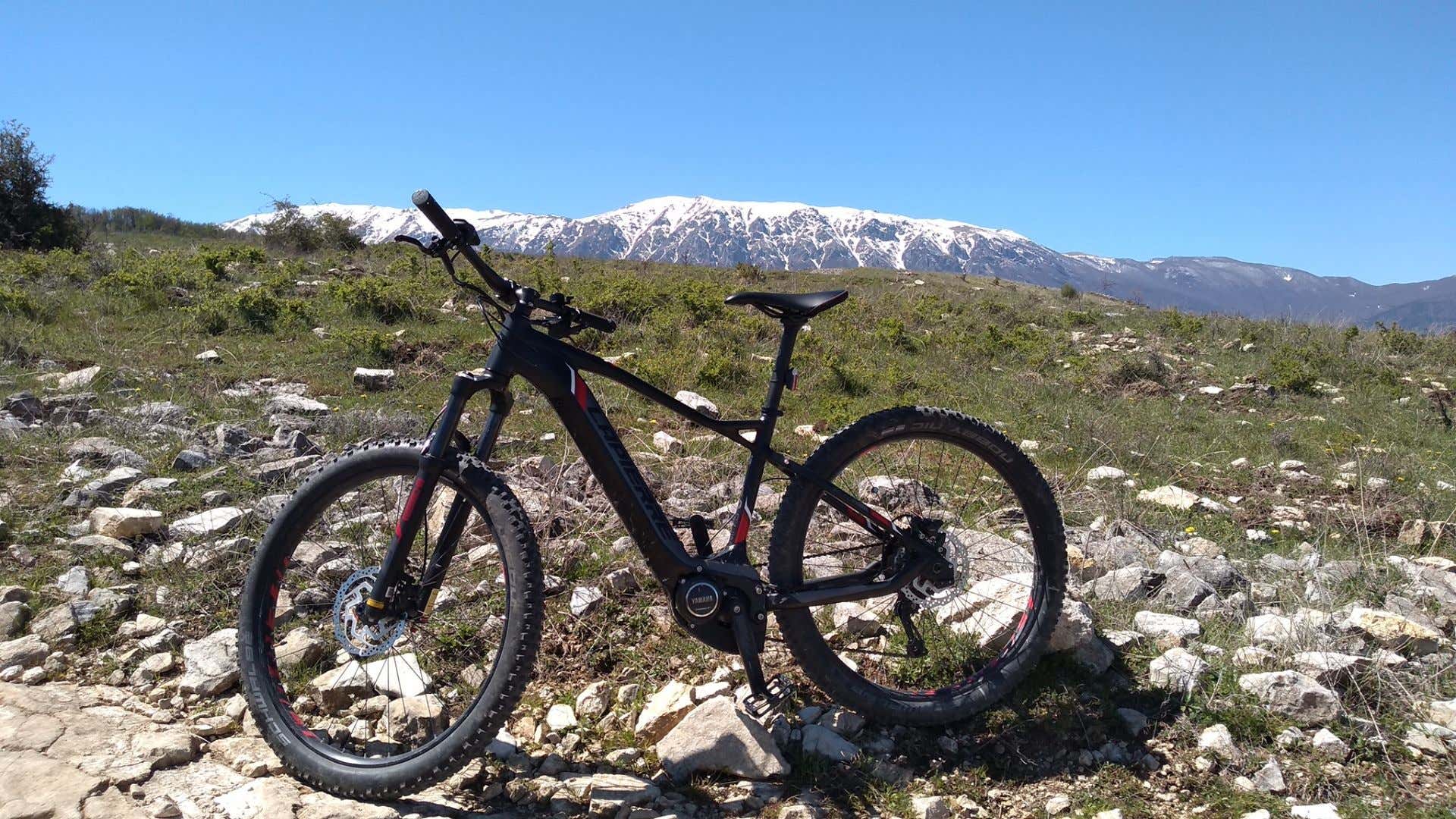 Noleggio e-bike giornaliero nel Parco Nazionale della Maiella