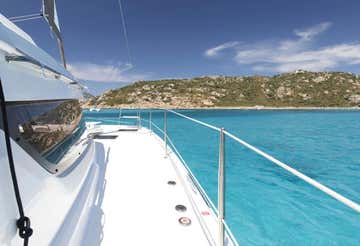 Gourmet lunch in luxury catamaran in Palermo