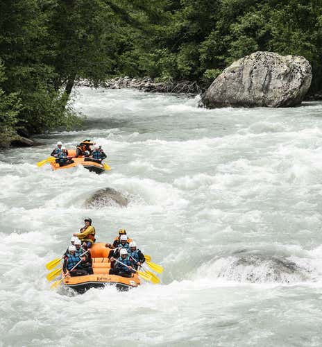 Rafting Classic Top on the Dora Baltea River