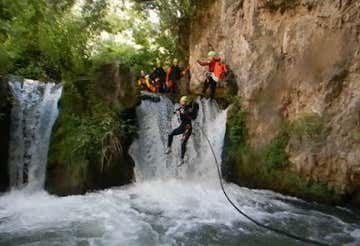 Canyoning alla Forra di Pale vicino a Foligno