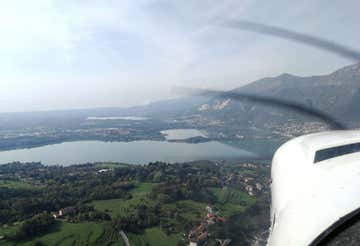 First flight experience - Trial flying on Airplane in Lecco