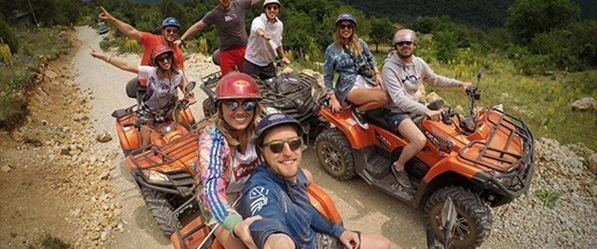 Tour in quad nel Bosco di Casaboli a Monreale