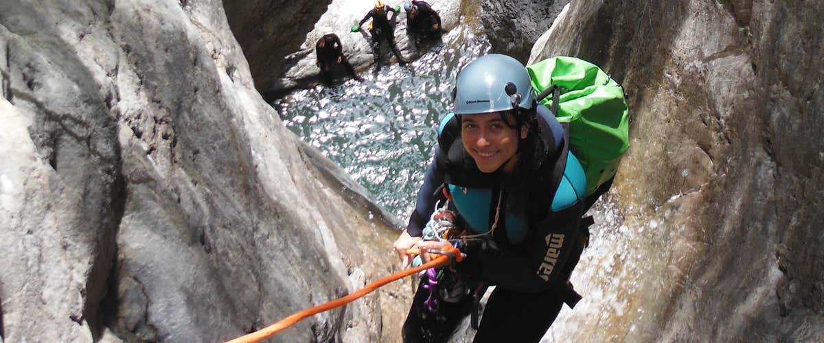 Canyoning al Rio Pielungo in Val d’Arzino