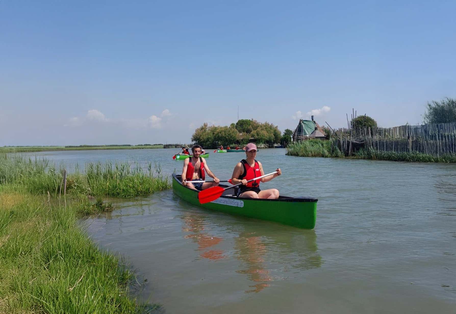 Canoe tour to the Casoni Village in the province of Udine